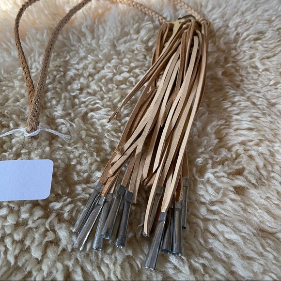 HANDMADE Deerskin Tan Leather Firekeeper Lighter Holder Necklace - Picture 7 of 7